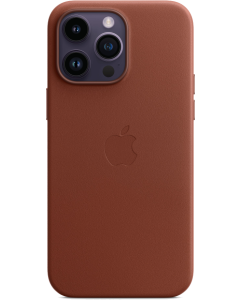 Apple Custodia MagSafe in pelle per iPhone 14 Pro Max Terra d'ombra