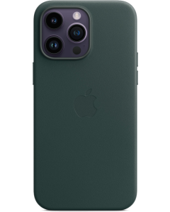 Apple Custodia MagSafe in pelle per iPhone 14 Pro Max Verde foresta