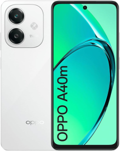 OPPO A40M 256 GB + 8 GB Starlight White TIM ITALIA