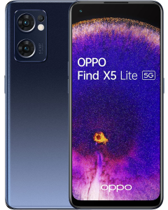 Oppo Find X5 Lite 256 GB + 8 GB Starry Black WINDTRE ITA