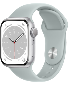 Apple Watch Series 8 GPS 45mm Alluminio Argento - Cinturino Sport Agave - No Brand ITA