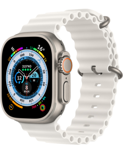 Apple Watch Ultra GPS + Cellular 49mm Titanium - Ocean Bianco - Taglia Large - No Brand ITA