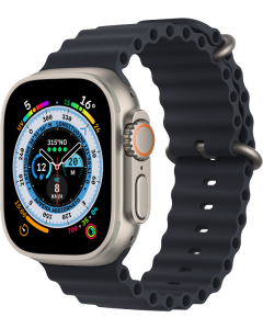Apple Watch Ultra GPS + Cellular 49mm Titanium - Ocean Mezzanotte - Taglia Small - No Brand ITA
