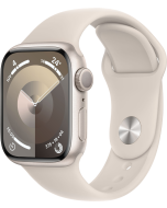 Apple Watch Series 9 GPS 45mm Alluminio Galassia - Cinturino Sport Galassia - Taglia ML - No Brand EU