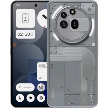 Nothing Phone 3a Pro 256 GB + 12 GB Grey EUROPA 