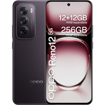 Oppo Reno 12 256 GB + 12 GB Black Brown EUROPA