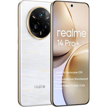 Realme 14 Pro Plus 512 GB + 12 GB Pearl White EUROPA 