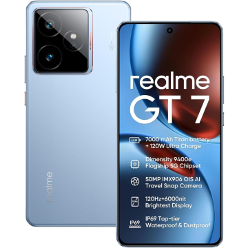 Realme GT 7 5G 512 GB + 12 GB Blue EUROPA 