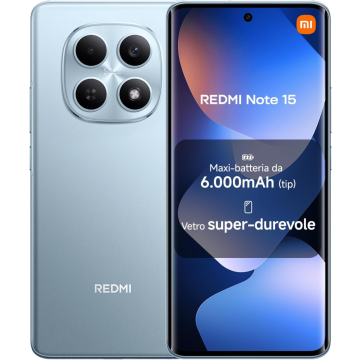 Xiaomi Redmi Note 15 4G 256 GB + 8 GB Blue EUROPA 