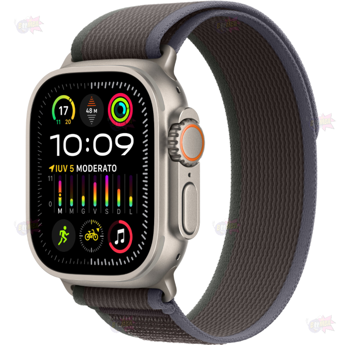 Apple Watch Ultra GPS Cellular 49mm Titanium Trail Loop Blu