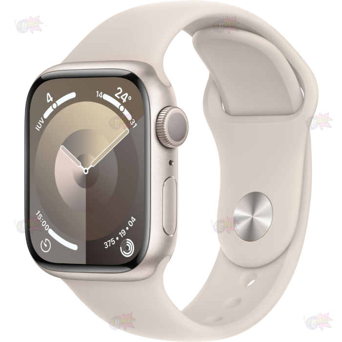 Apple Watch Series GPS 45mm Alluminio Galassia Cinturino Sport