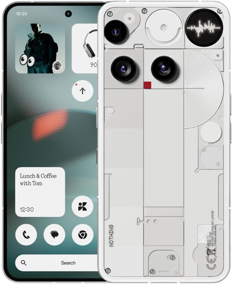Nothing Nothing Phone 3 512 GB + 16 GB Bianco EUROPA