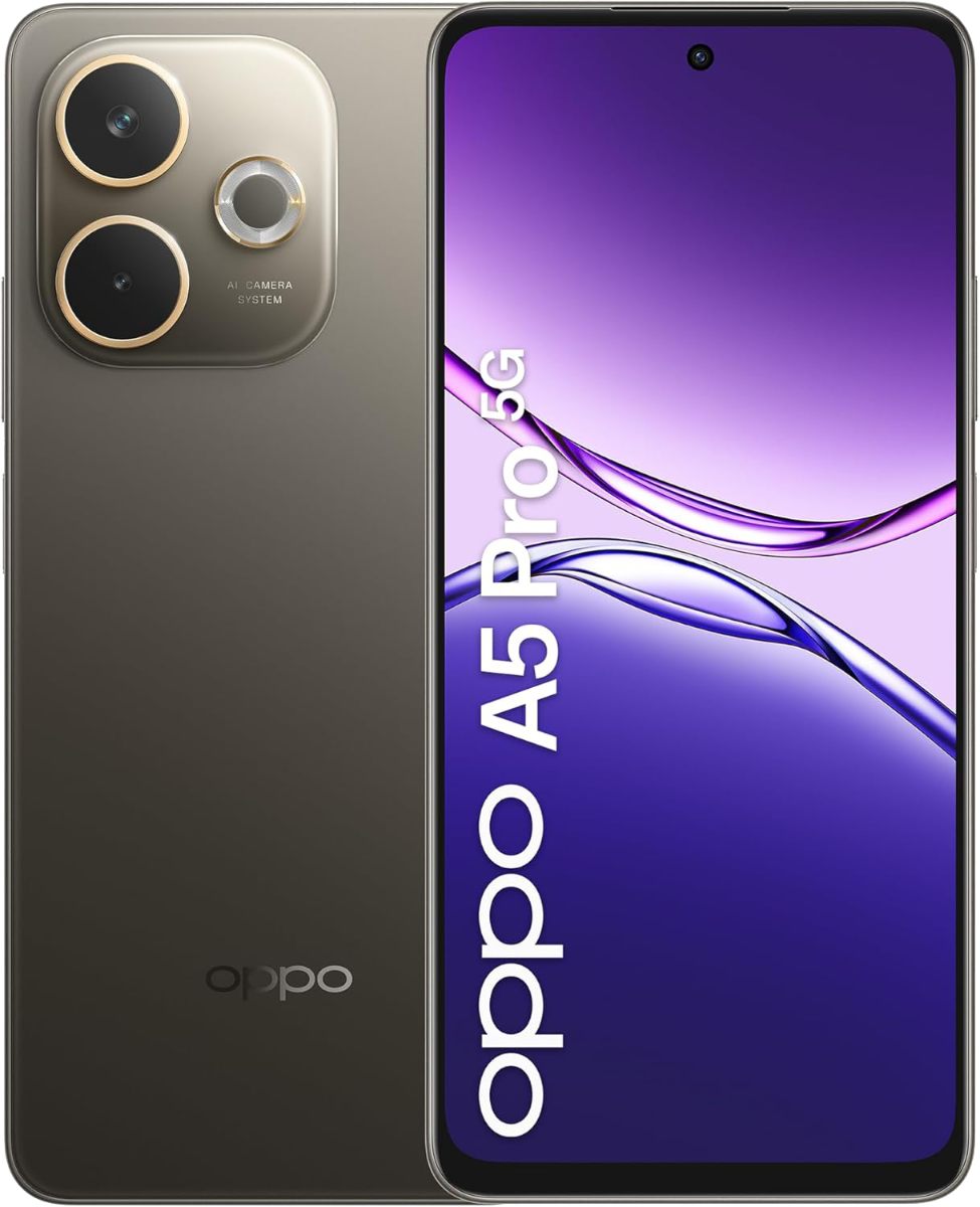 Oppo OPPO A5 Pro 5G 256 GB + 8 GB Black Brown EUROPA