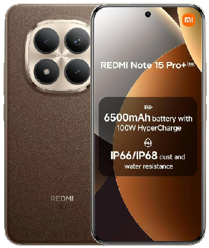 Xiaomi Xiaomi Redmi Note 15 Pro PLUS 5G 256 GB + 8 GB Mocha Brown WindTre Italia