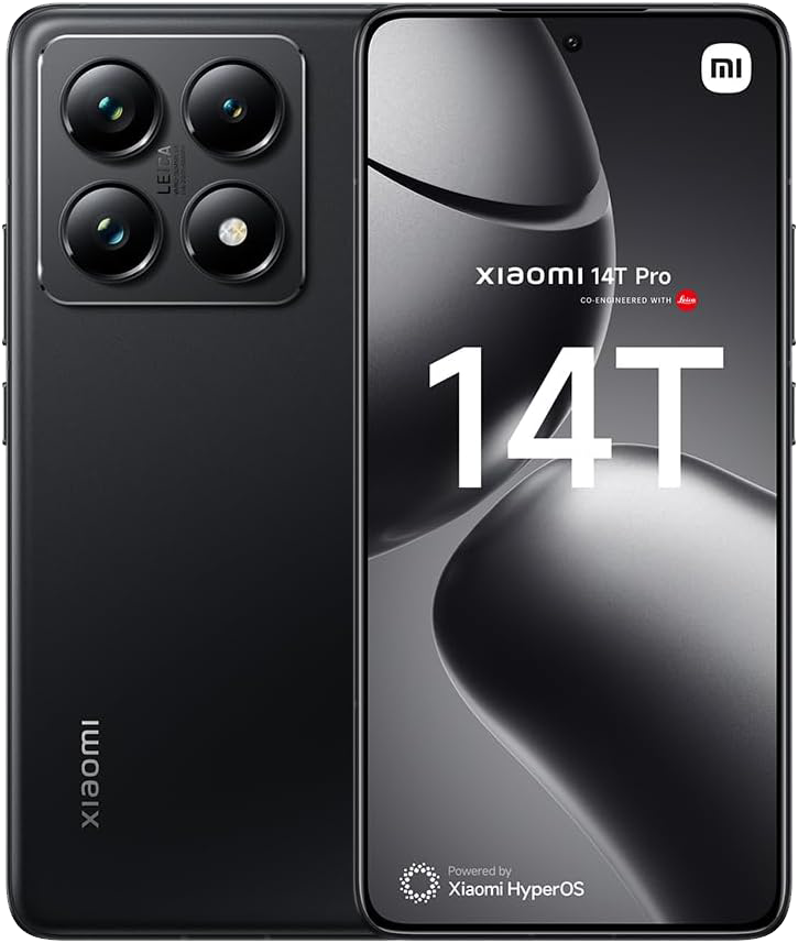 Xiaomi Xiaomi 14T Pro 5G 512 GB + 12 GB Black EUROPA