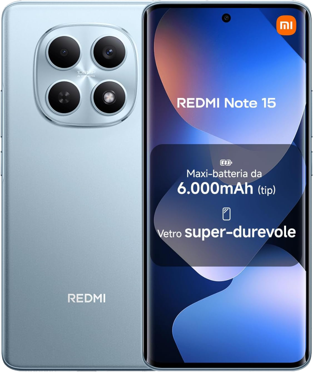Xiaomi Xiaomi Redmi Note 15 4G 128 GB + 6 GB Blue EUROPA